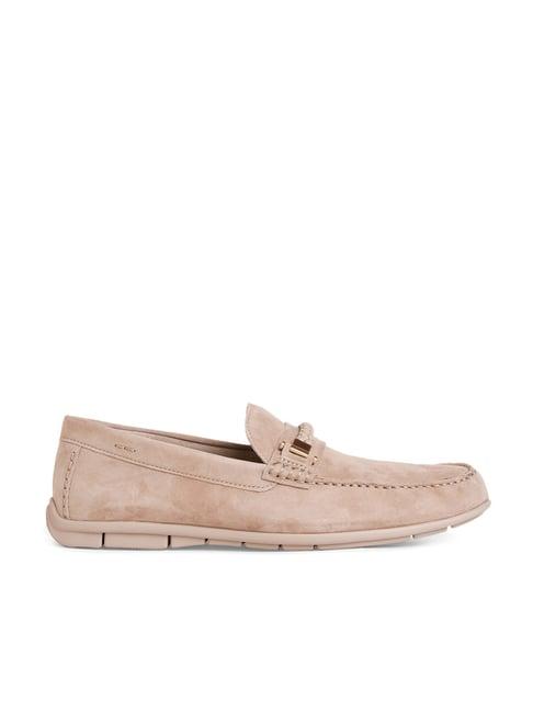 aldo men's nude casual loafers