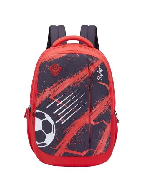 skybags 30 ltrs new neon 23-01 red medium backpack