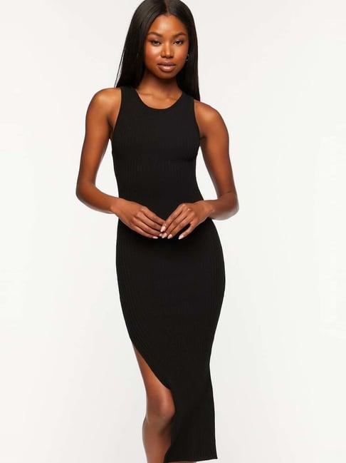 forever 21 black bodycone dress