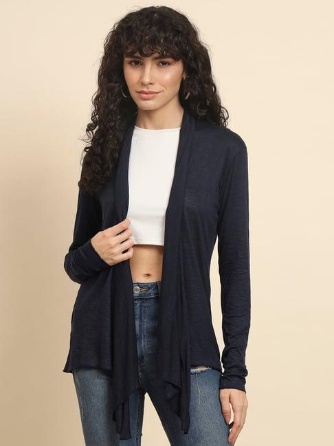 trend arrest navy shrug