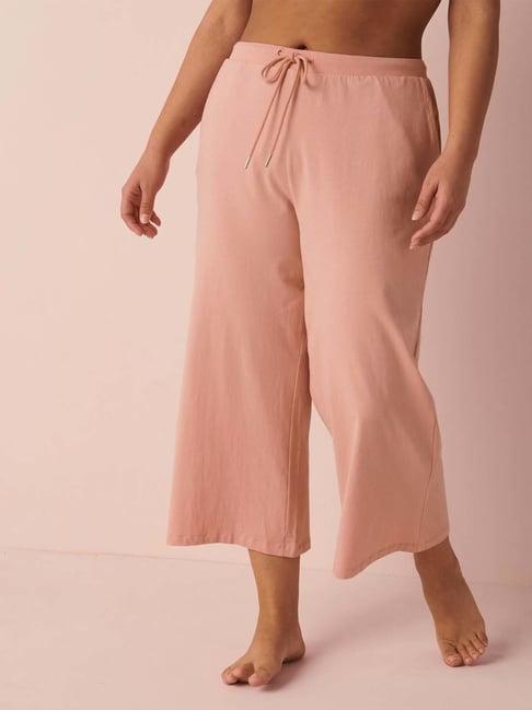 la vie en rose pink cotton plain pyjamas