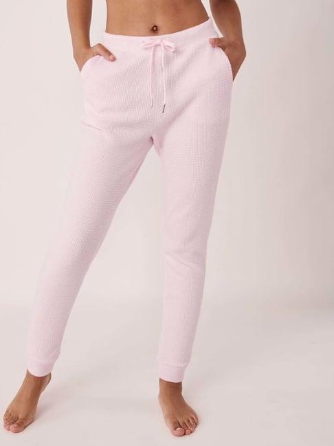 la vie en rose pink self pattern pyjamas