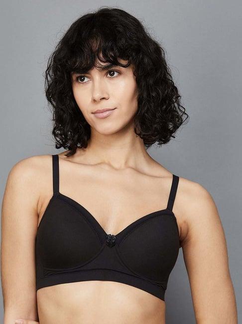 ginger by lifestyle black t-shirt bra