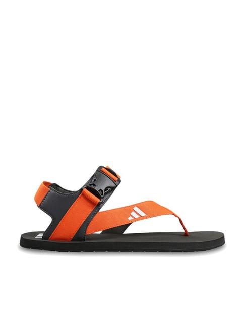 adidas men's sub avior orange thong sandals