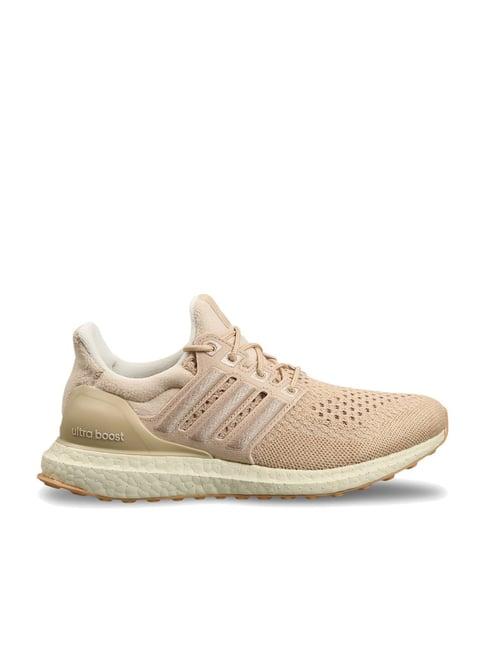 adidas women's ultraboost 1.0 beige running shoes