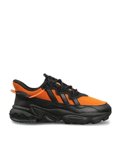 adidas originals men's ozweego tr orange running shoes