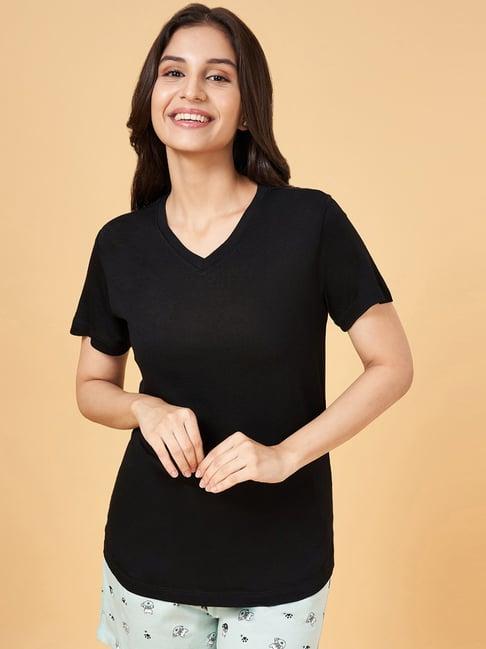 dreamz by pantaloons black cotton t-shirt