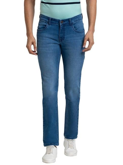 colorplus blue tapered fit jeans