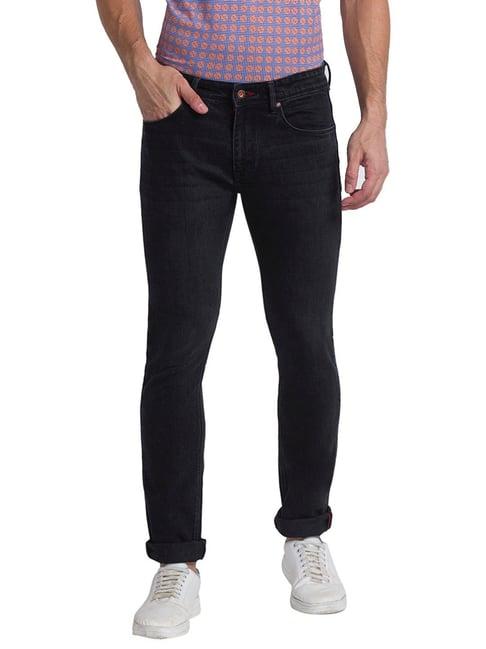 raymond black slim fit jeans