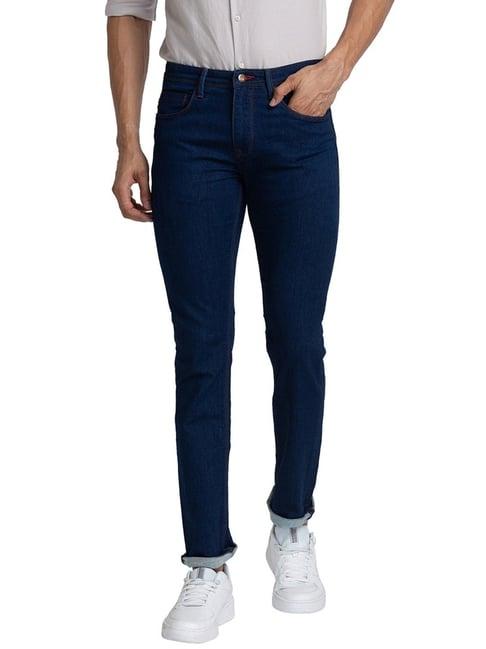 raymond blue slim fit jeans