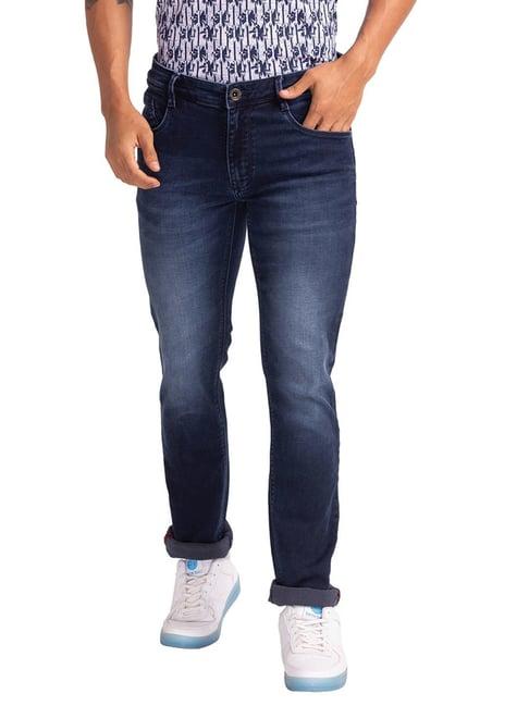 parx blue slim tapered fit jeans