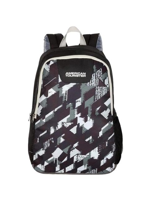 american tourister wave 24 ltrs black medium backpack