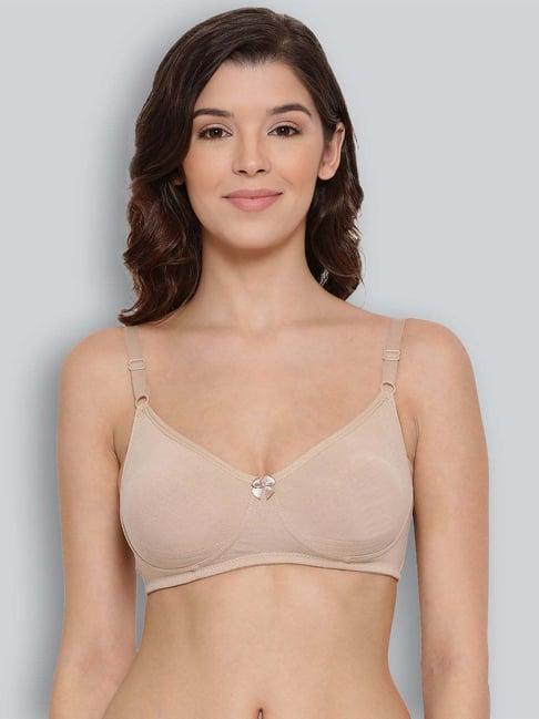 lyra tan cotton everyday bra