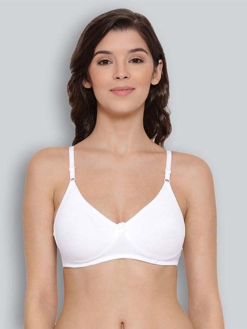 lyra white cotton t-shirt bra