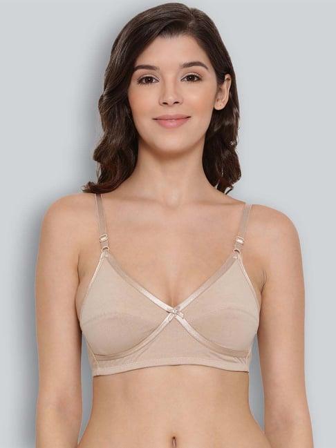 lyra tan cotton everyday bra