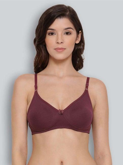 lyra brown cotton t-shirt bra