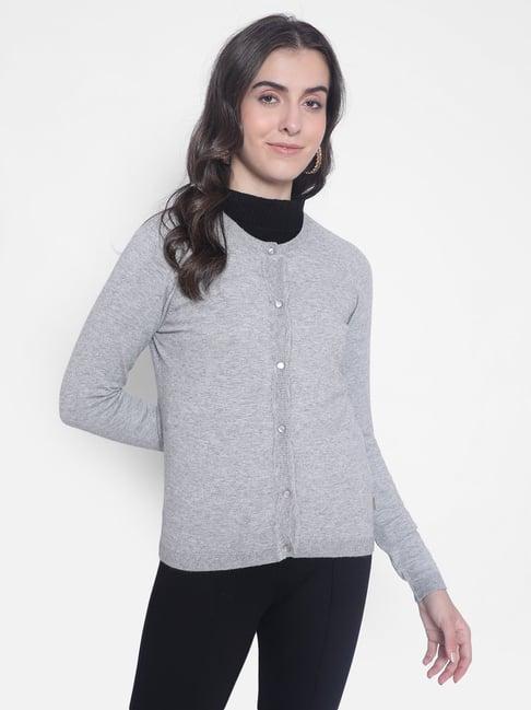 crimsoune club grey cardigan