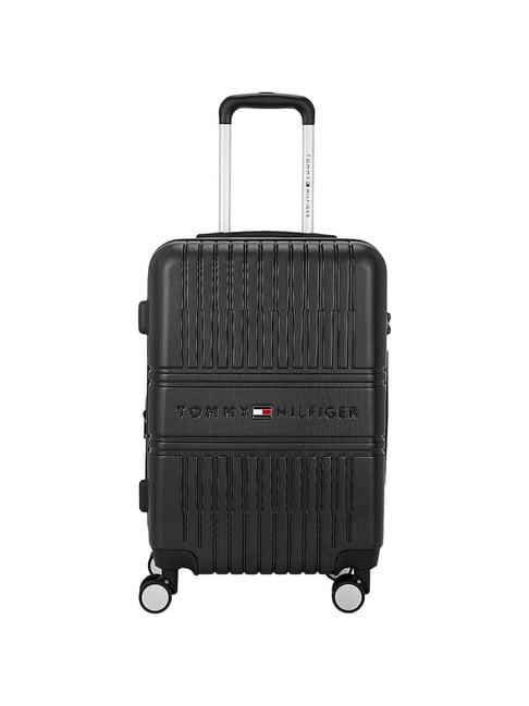 tommy hilfiger stanford abs+pc hard luggage - black