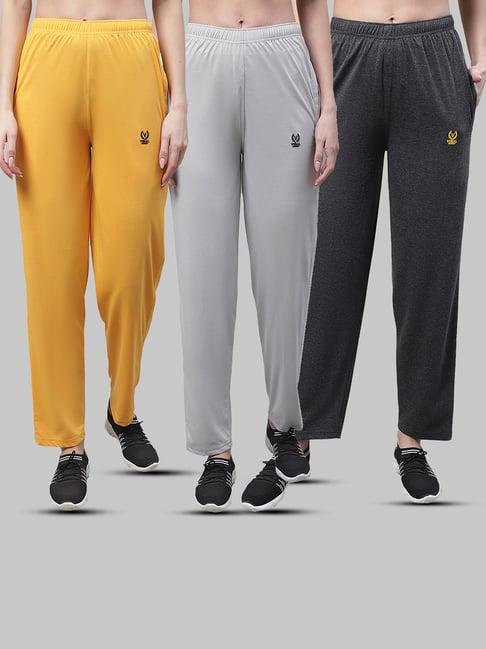 vimal jonney multicolor cotton track pants - pack of 3