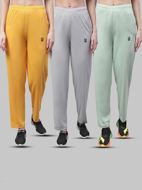 vimal jonney multicolor cotton track pants - pack of 3