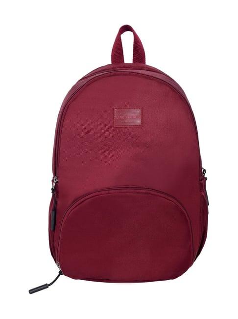 lino perros everyday maroon medium laptop backpack