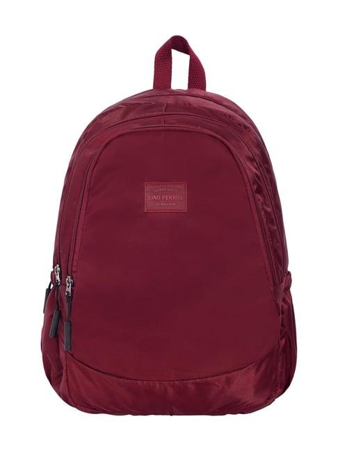 lino perros everyday maroon medium laptop backpack