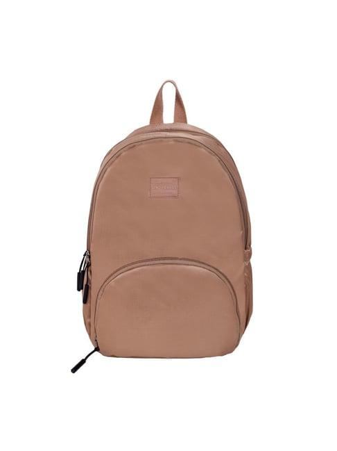 lino perros everyday beige medium laptop backpack