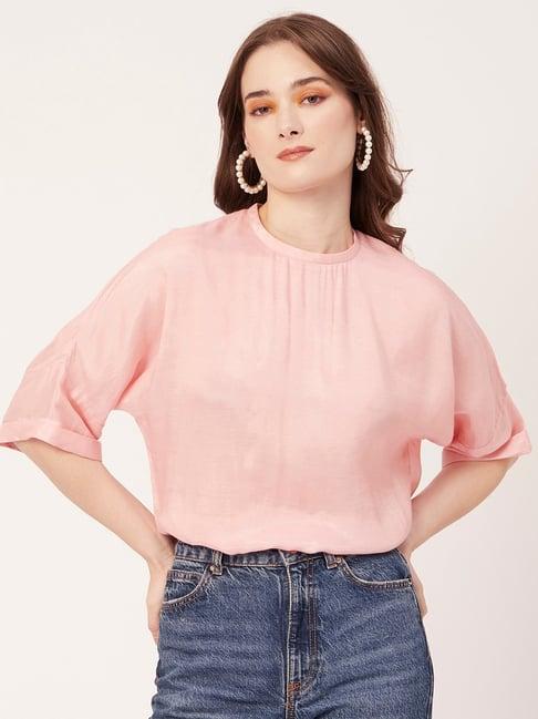 moomaya coral regular fit top