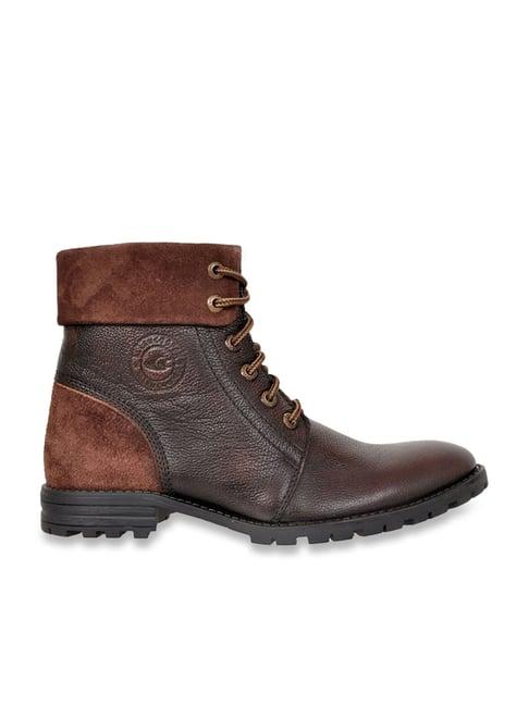 allen cooper men's brown casual boots