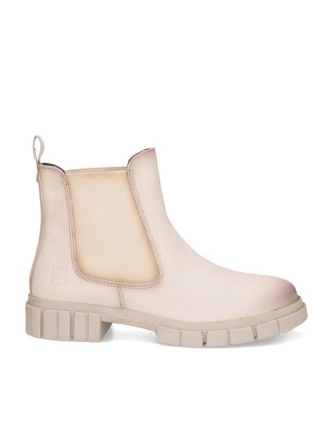 bagatt women's fiona off white chelsea boots