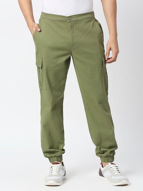 thomas scott olive slim fit jogger pants