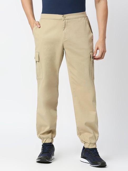 thomas scott khaki slim fit jogger pants