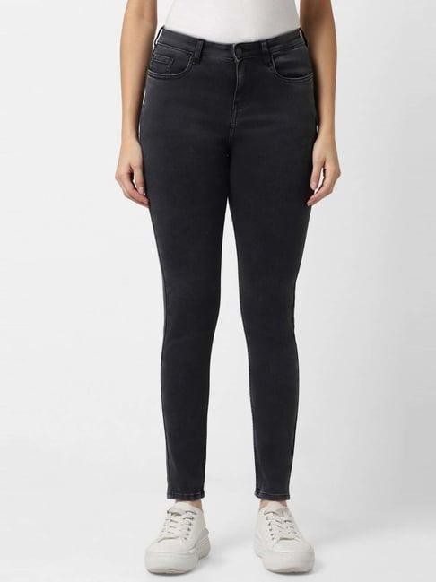 van heusen black mid rise jeans