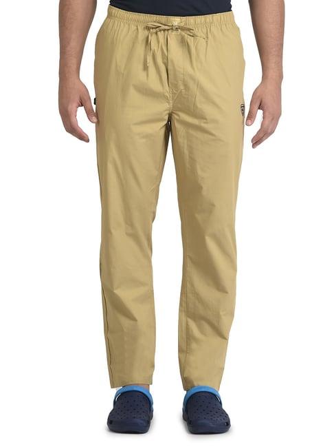 woodland khaki regular fit lounge pant