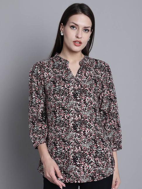 cantabil multicolor printed top