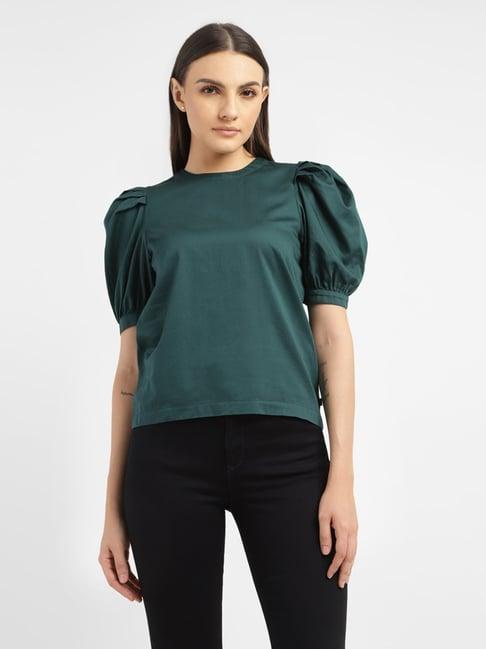 levi's green top