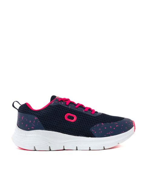 khadim women's navy running shoes