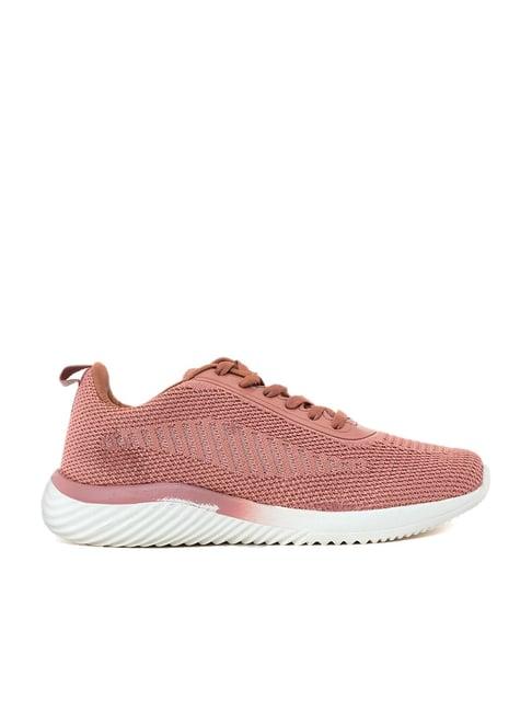 khadim women's pink running shoes