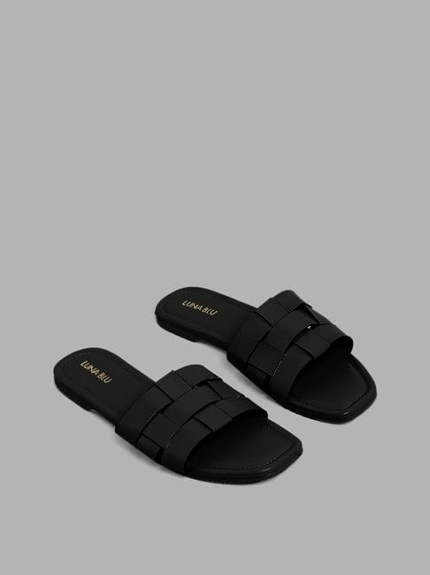 luna blu by westside black cage slides