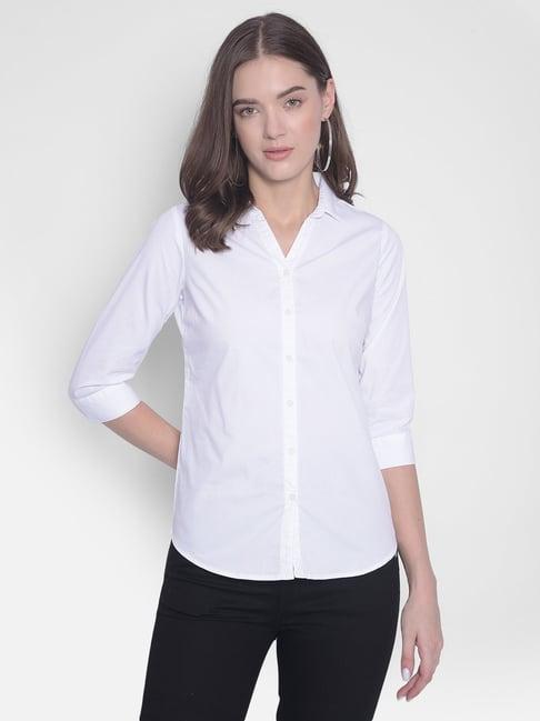 crimsoune club white shirt