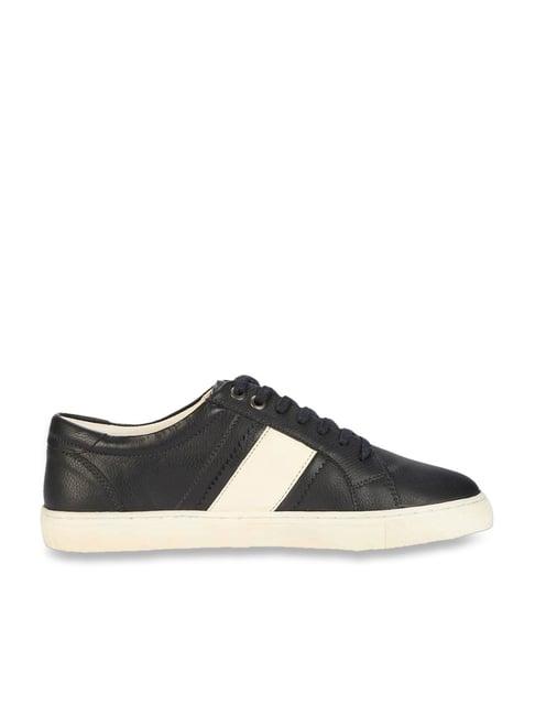 allen solly men's black casual sneakers