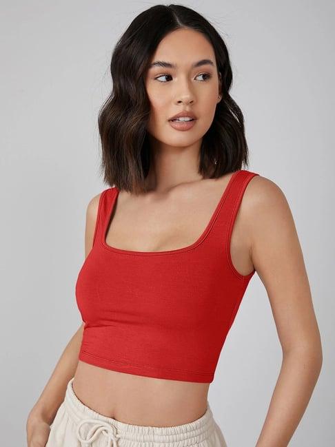 tior red tank top