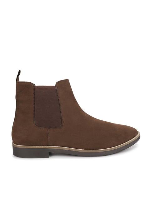 yoho men's earthy tan chelsea boots