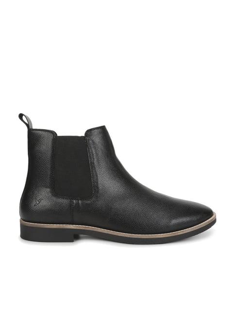 yoho men's classic black chelsea boots