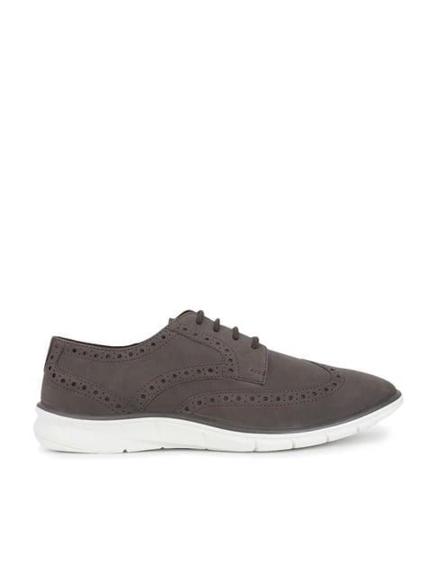 yoho men's brown brogue shoes