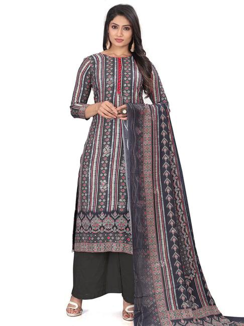 stylee lifestyle multicolor printed unstitched dress material