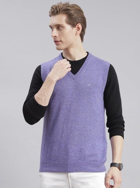 monte carlo light purple regular fit sweater