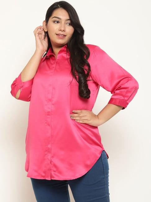 amydus pink regular fit shirt