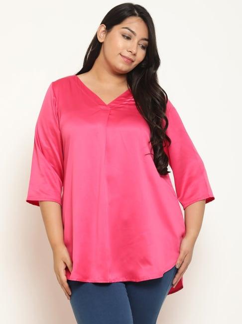 amydus pink regular fit top