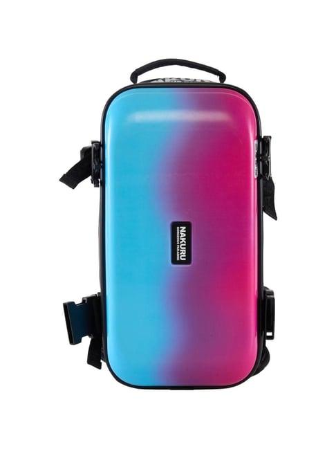 nakuru nomad essentials 20 ltrs blue & purple medium backpack